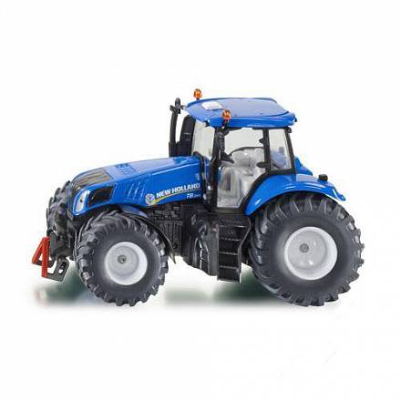 Модель трактора New Holland, синий, 1:32 